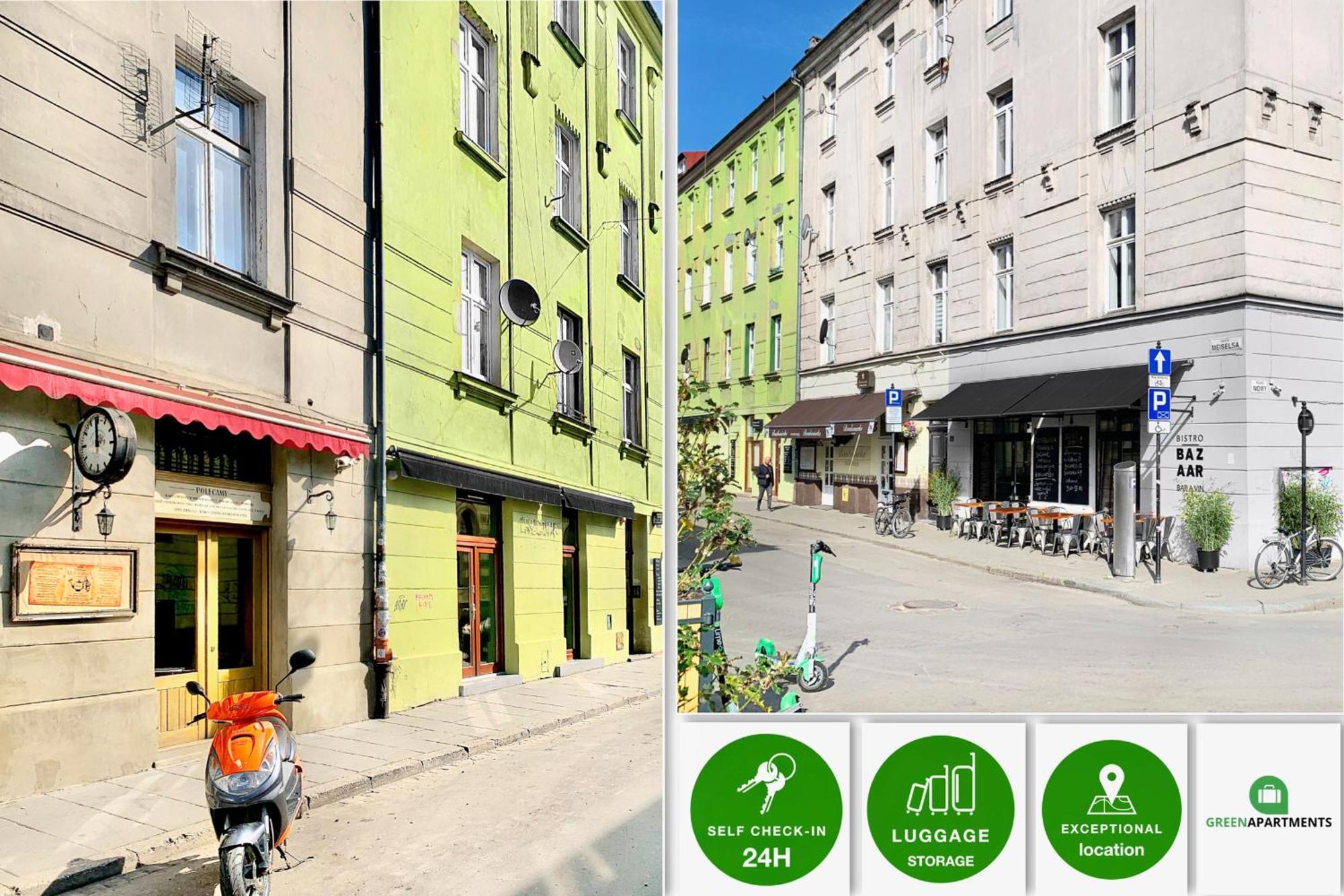 GREEN APARTMENTS #Nowy Square, Kazimierz district Krakau Exterior foto